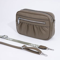 Сумка кросс-боди на молнии, цвет зелёный - Simaland фото 4