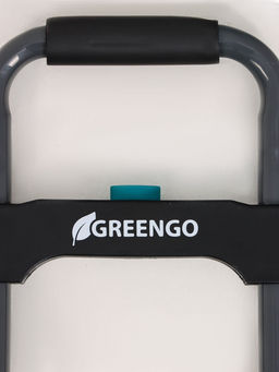 Тележка ручная хозяйственная, двухколёсная, нагрузка до 60 кг, складная, грузовая, Greengo