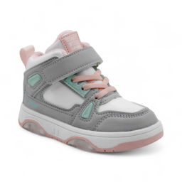 Кроссовки высокие демисезонные В7778-23 серые