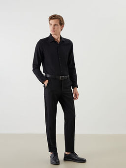 Slim Fit Uzun Kollu Oxford Erkek G?mlek