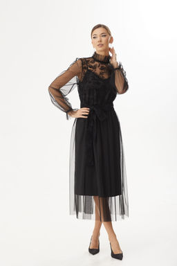 Платье Kaloris 2240 черный  фото 4