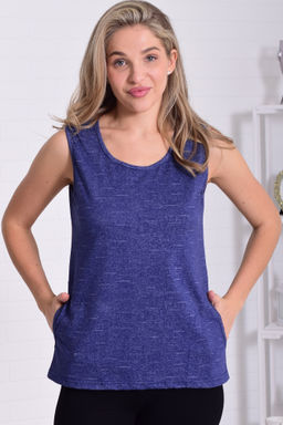 Майка женская 6-217а (индиго)