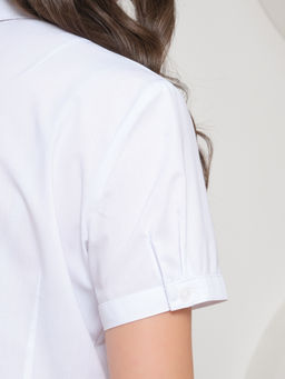 Блуза полуприлегающего силуэта