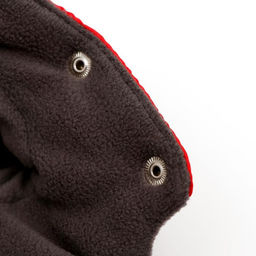 Комбинезон зимний для животных Дуэт, 2XL (ДС 34-36, ОШ 34-36, ОГ 44-48 см), красно-серый - Simaland фото 9