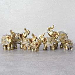 Статуэтки Слоны 7 штук набор / 7030А /уп 36/ - ГалеонТрейд фото 6