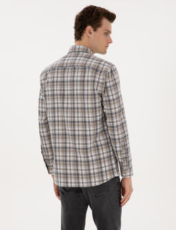 Kahverengi Regular Fit Uzun Kollu G_mlek - Pierre cardin фото 5