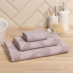 Полотенце махровое Love Life Hearts 30*50 см, светло-розовый, 100% хл, 450 гр/м2