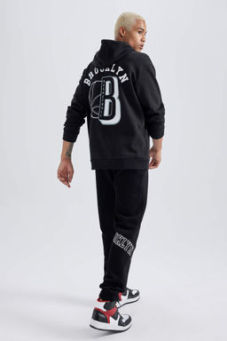 DeFactoFit Спортивные штаны стандартного кроя для бега NBA Brooklyn Nets фото 7