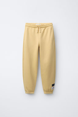 LABEL JOGGER TROUSERS