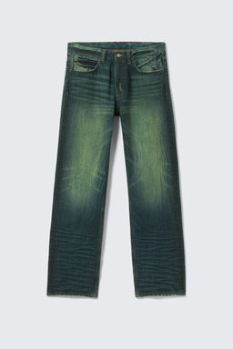 Vaqueros Anti unisex de corte regular y tiro bajo