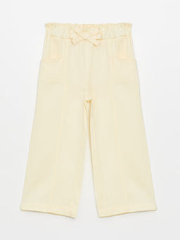 Beli Lastikli Basic K?z Bebek Pantolon
