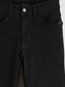 Y?ksek Bel Flare Kad?n Jean Pantolon