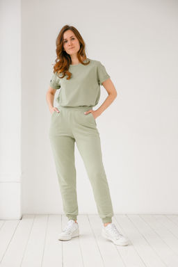 Джоггеры женские Olive - Captain's mate фото 6