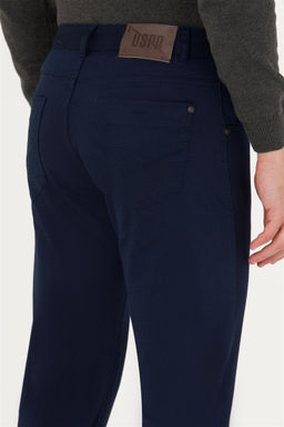 U. S. Polo Assn / Мужские темно-синие брюки из плотной ткани - U.s. polo assn фото 7