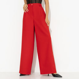 Брюки с карманами Легкой походкой (red) - Charutti фото 3