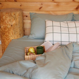 Постельное бельё Этель Евро Green forest 200х215, 220х240, 50х70-2 шт, 100% хлопок, поплин 125г/м2  фото 11