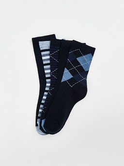 Desenli Erkek ?ocuk Soket ?orap 5li