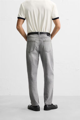 SLIM FIT TAPERED JEANS - Zara фото 12