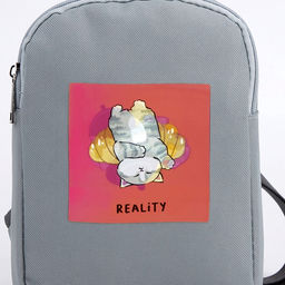 Сумка с голографической нашивкой Reality