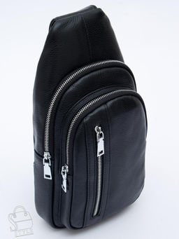 Рюкзак мужской кожаный 5055H black Heanbag