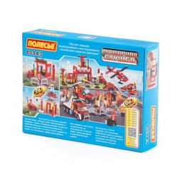 Конструктор Классик Пожарная служба-1.8 (86 элементов) (в коробке) - Полесье фото 10