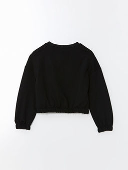 Bisiklet Yaka K?z ?ocuk Sweatshirt - Waikiki фото 3