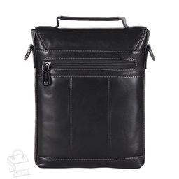 Сумка мужская кожаная кожаный 28813-1Z black  Zinimxs