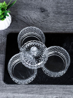 Банка для специй 200 мл 3 яруса / TG040-3 /уп 24/ конфетница - ГалеонТрейд фото 3