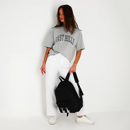 Рюкзак молодёжный Ротик Off, 29х12х37 см, отдел на молнии, наружный карман, цвет чёрный - Nazamok фото 11