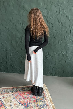 Юбка женская ASY106/01/Серый меланж