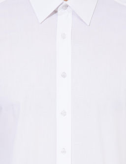 Beyaz Slim Fit Uzun Kollu G_mlek - Cacharel фото 6