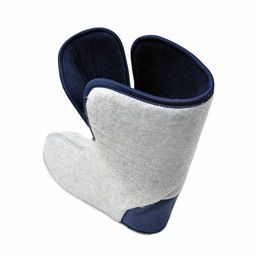 Сапоги Nordman Quaddro с защищенной подошвой ТЭП и флисовым вкладышем до -70С черные с желтым  фото 21