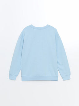 Bisiklet Yaka K?z ?ocuk Sweatshirt - Waikiki фото 2