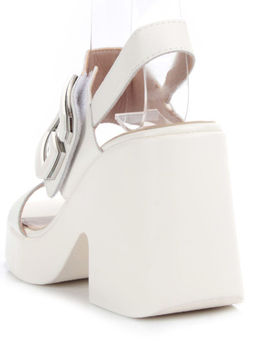 08-PEY330-1 LT. BEIGE Босоножки женские (натуральная кожа) - Фабричный китай фото 4