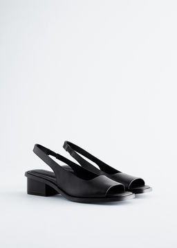 Sandalias de tiras de piel de napa - H&m фото 3