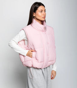 Жилет #КТ119 (2), розовый