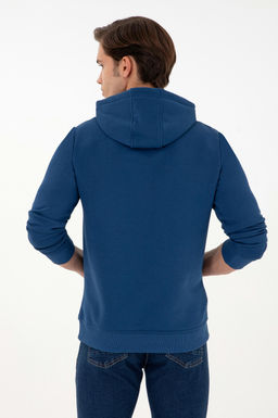 Мужской базовый свитшот цвета индиго Неожиданная скидка в корзине - U.s. polo assn фото 5