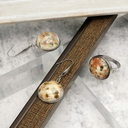 Серьги из муранского стекла EXPANSE LS3179 - Vloes фото 6