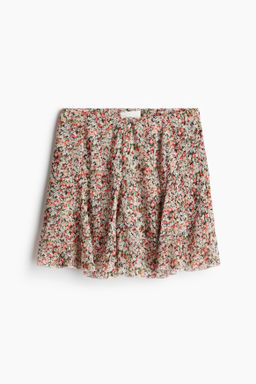 Minifalda con vuelo