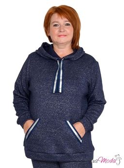 Толстовка Модель №1023 размеры 44-84 - Plusmoda фото 2