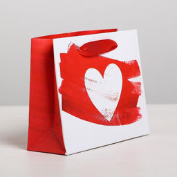 Цена за 2 шт. Пакет подарочный ламинированный, упаковка, Love, S 15×12×5.5 см