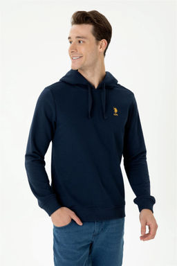 Мужской темно-синий свитшот