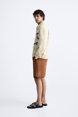 JACKET WITH RAISED PATCHES - Zara фото 5