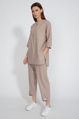 Льняная рубашка 4081 - Kivviwear фото 2