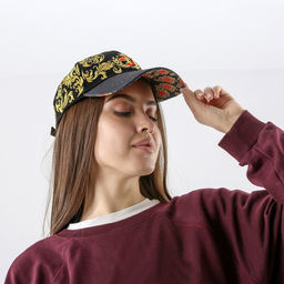 Кепка The KING, рр56см, чёрная - Overhat фото 8