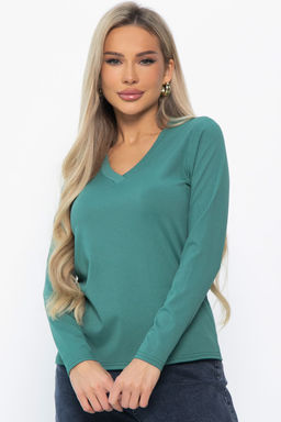 Джемпер трикотажный Бетси (зеленый) Б14870-50М - Lt collection фото 8