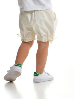 Шорты для девочки UD 0371 кремовый - Mini maxi фото 2