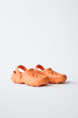 ZUECO DEPORTIVO ENGOMADO / Naranja - Zara фото 4