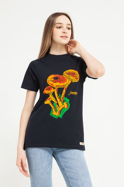 Футболка ЗАПОРОЖЕЦ Gribnica BLACK  фото 3