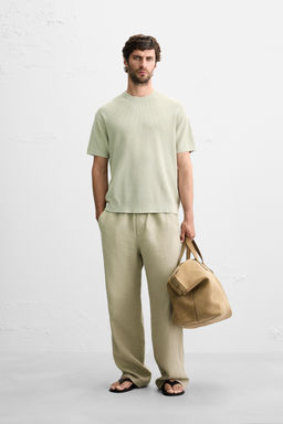 PURL KNIT T-SHIRT